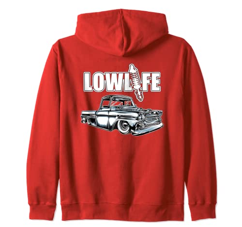 Camión Chicano Lowrider, Lowrider Vintage, Lowrider Clásico Sudadera con Capucha
