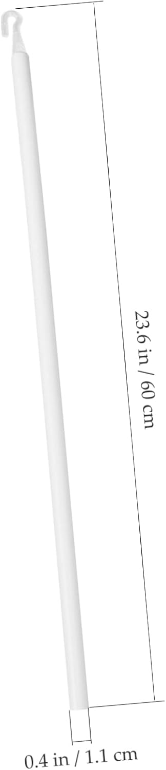 2pcs Modern Blind Tilt Wands Plastic Rods for Window Blinds Curtain Rod Hooks Window Pull Pole