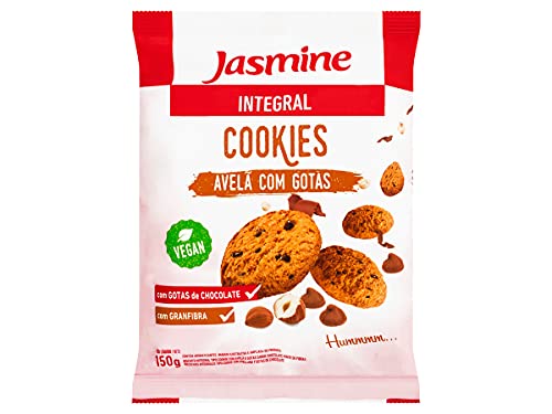 INTEGRAL COOKIES AVELÃ COM GOTAS DE CHOCOLATE - 150g