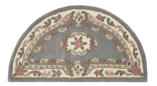Shensi Aubusson Floral Wool Rug for Living Room Bedroom Lounge