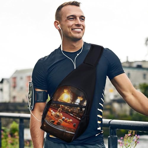 Bolso estilo bandolera para viaje y senderismo miniatura 3