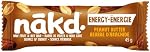 nākd. Energy bars Peanut Butter - 7g plant-based protein - 100% Natural ingredients - No added sugar - Vegan - 16 x 45g bars - 720g