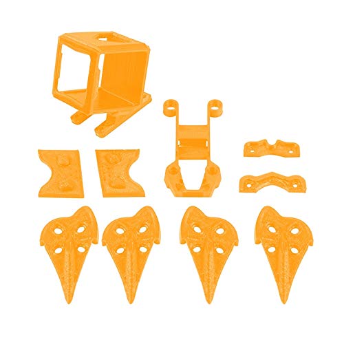 HONGYI 3D Printed TPU Camera Mount Square Holder Compatible with ND Filter for Gopro Hero 4/5 Session XL/DC/SL RC FPV Race Dron Drone Spare Parts (Color : Blue)