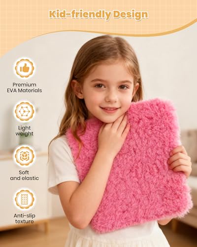 Image of 12 Set Sensory Tiles - Floor Textured Sensory Mats, Interlocking Sensory Rug Sensory Toys for Autistic Children Kids Baby Toddler, Tactile Play and Fidgeting Activity for Autism Sensory Room