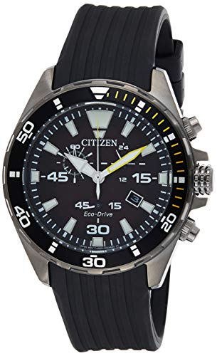 Preisvergleich Produktbild Citizen Herren Analog Quarz Uhr mit Kunststoff Armband AT2437-13E