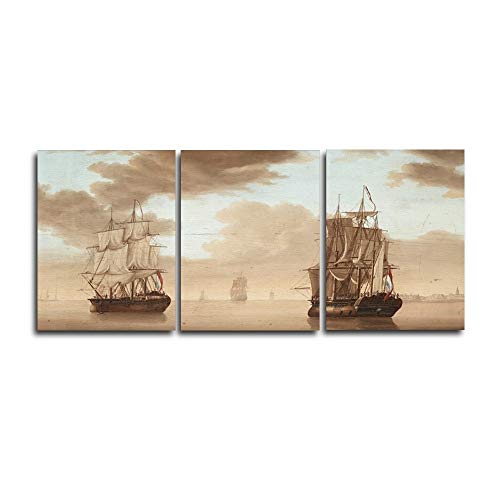 Peinture salon moderne voilier pour une ambiance bord de mer