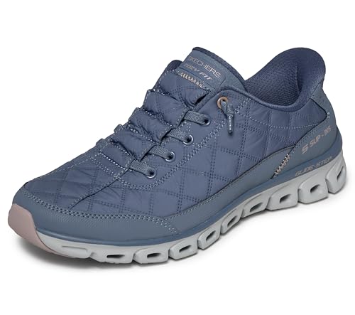 Skechers Glide-Step Cozy Fit Hands Free Slip-ins, Scarpe da Ginnastica Donna, Slt=Ardesia, 36 EU