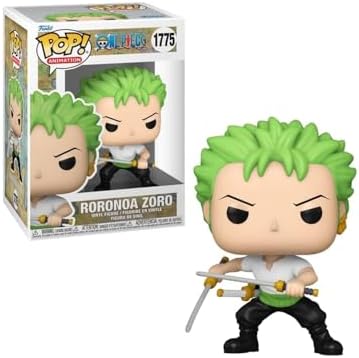 Boneco Funko Pop! One Piece - Zoro com Duas Espadas