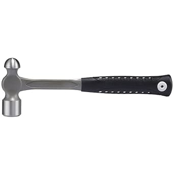Westward 6DWL9 Ball Pein Hammer, Steel, 32 Oz
