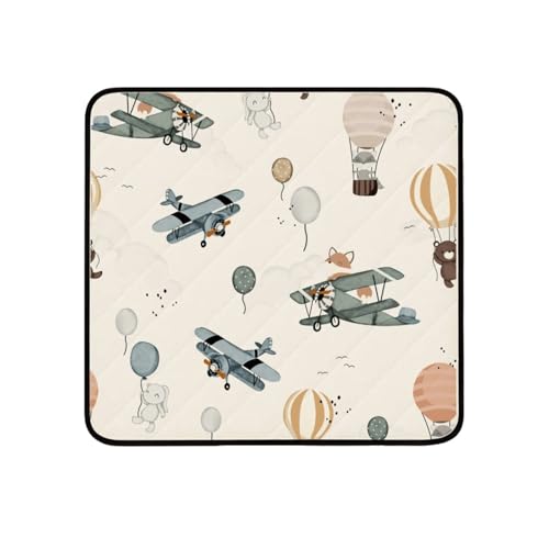 Tapis d'extérieur en toile extra large imperméable et épaissi style 5 pour le camping