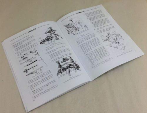 Manual pages showing assembly instructions and diagrams for the sickle bar mower