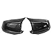 GZYF Car Exterior Carbon Fiber Style Rearview Side Mirror Cover Cap for BMW 5 Series F10 2010-2013, M Series M5 F10 2011