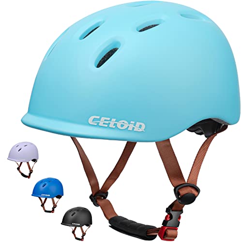 Celoid Kids Helmet,Baby Bike Helmets For Ages 3-5-8 Years Boys Girls,Toddler Adjustable Multi-Sport Cycling Skateboard Roller Skat Scooter Rollerblade Balance Skateboarding Helmet,Light-Blue #TOP10