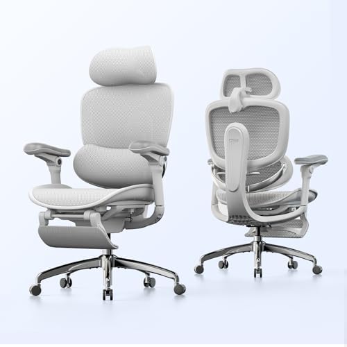 SIHOO Doro C300 Pro V2 Ergonomic Office Chair with Footrest & Ful...