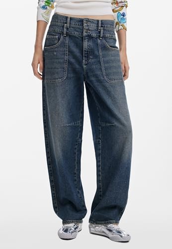 Desigual Women's Boyfriend Jeans4