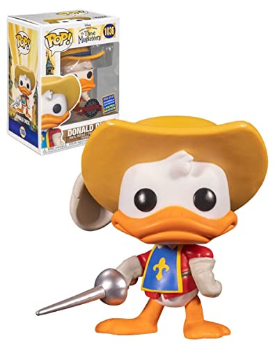 Funko Pop! Disney: The Three Musketeers - Donald Duck, 2021 Wonderous Con Exclusive
