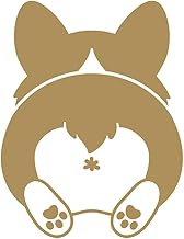 Peta Honpo 【Available in 5 Colors】Cutting Sticker "Corgi's Rear View"'