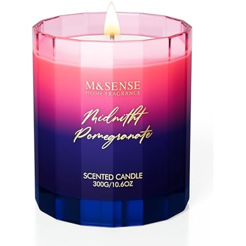 M&SENSE Midnight Pomegranate Candle Cover