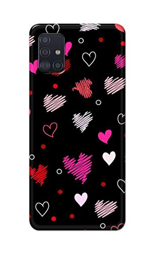 Image of PRINTFIDAA Vibrations of Love Hard Back Cover for Samsung Galaxy M31S Back Cover -(P6) KAT1009