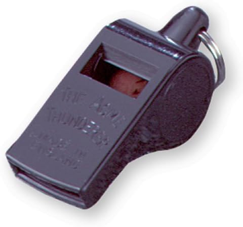 Acme Unisex Whistles ACME THUNDERER PLASTIC WHISTLES 660, Black, Nicht zutreffend UK