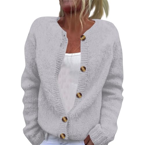 Générique Black Friday 2024 Ample Et Ventes Flash Du Pull Femme Gilet Femme Chic Cardigan Femme Chic Et Elegant Automne Hiver Mes Commandes Pull Grande Taille Manteau Pas Cher Gris M