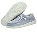 Hey Dude Wally Women's Light Grey, Size 8