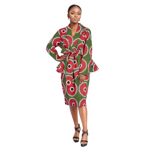 African Clothes for Women Wedding Ankara Dashiki Party Outfits 2 Piece Set African Top and Skirts Lady African Attire 6