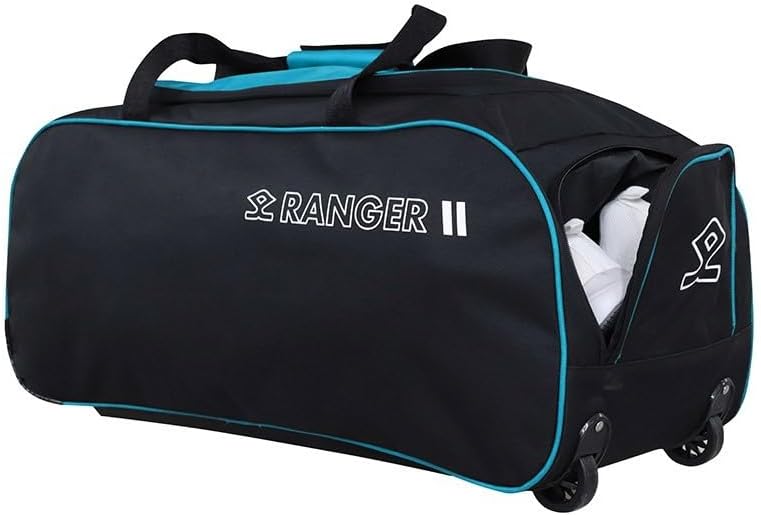 Shrey Ranger Wheelie Bag -Black & Blue