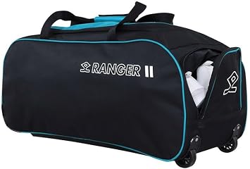 Shrey Ranger Wheelie Bag -Black & Blue