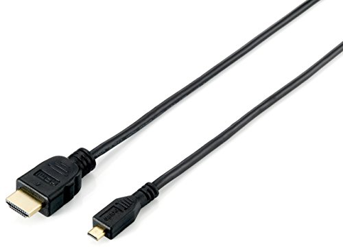 Equip HighSpeed HDMI to microHDMI 1m Adapter Cable M/M Black - 119309