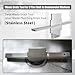 XQK Waste Drain Tool for 3 Tier Sink in Commercial Kitchens（Stainless Steel),Twist Waste Drain Tool and Lever Waste Plumbing Drain Tool