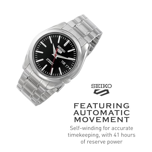Image of SEIKO Automatic Watch for Men 5-7S Collection - with Day /Date Calendar, Luminous Hands, Stainless Steel Case & Bracelet