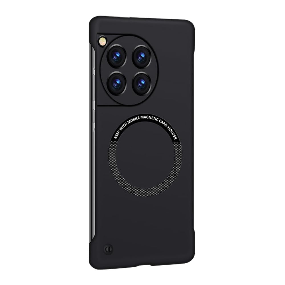 Coque OnePlus 13R mince PC mat compatible MagSafe noir - 7