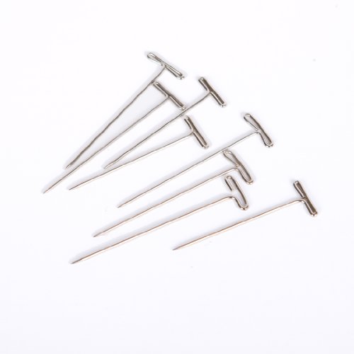 EISCO Nickel Plated Dissection T-Pins (Pack of 100)