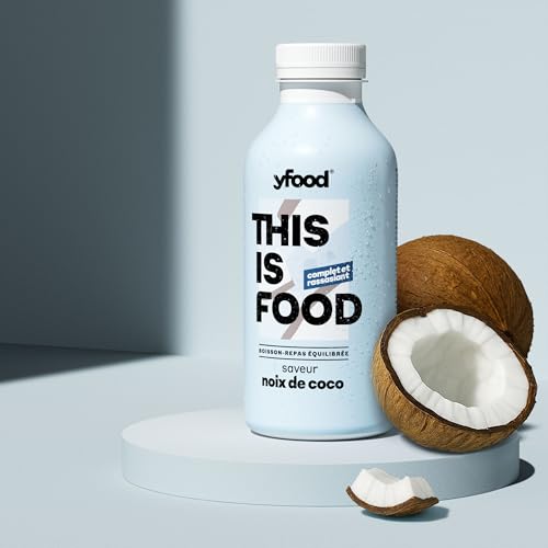 yfood Crazy Coconut, substitut de repas, 30 g de protéines, 12 x 500 ml – vue 6