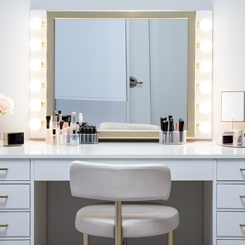 Image of Brtstiun G25 LED Vanity Light Bulbs for Bathroom, Globe Bulb 40W Equivalent