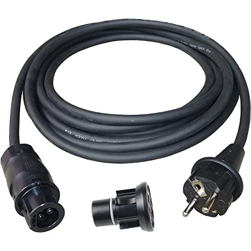 efaso Solar Verlängerungskabel Balkonkraftwerk Betteri BC01 auf Schuko - Einspeisesteckdose Balkonkraftwerk - Anschlusskabel Balkonkraftwerk Verlängerungskabel - Größen: 3m, 5m, 10m (3 Meter)