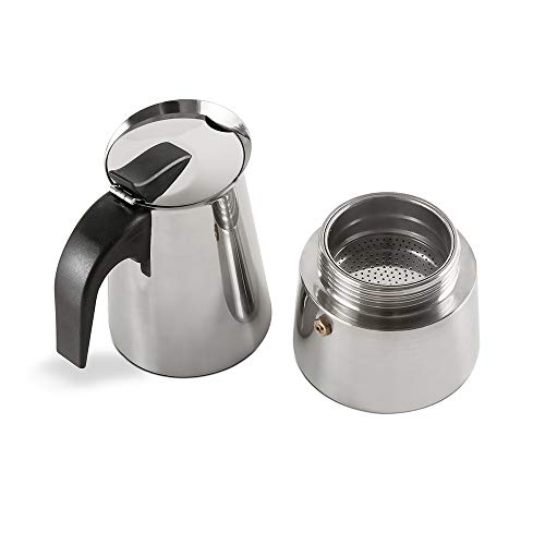 Cafeteira Inox 6 Xicaras 300ml Verona Brinox Aço Inox