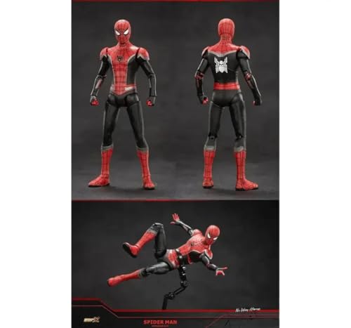 Image of Hamleys Spider-Man Action Figure 7 Inch Collectible Upgraded Suit 1:10