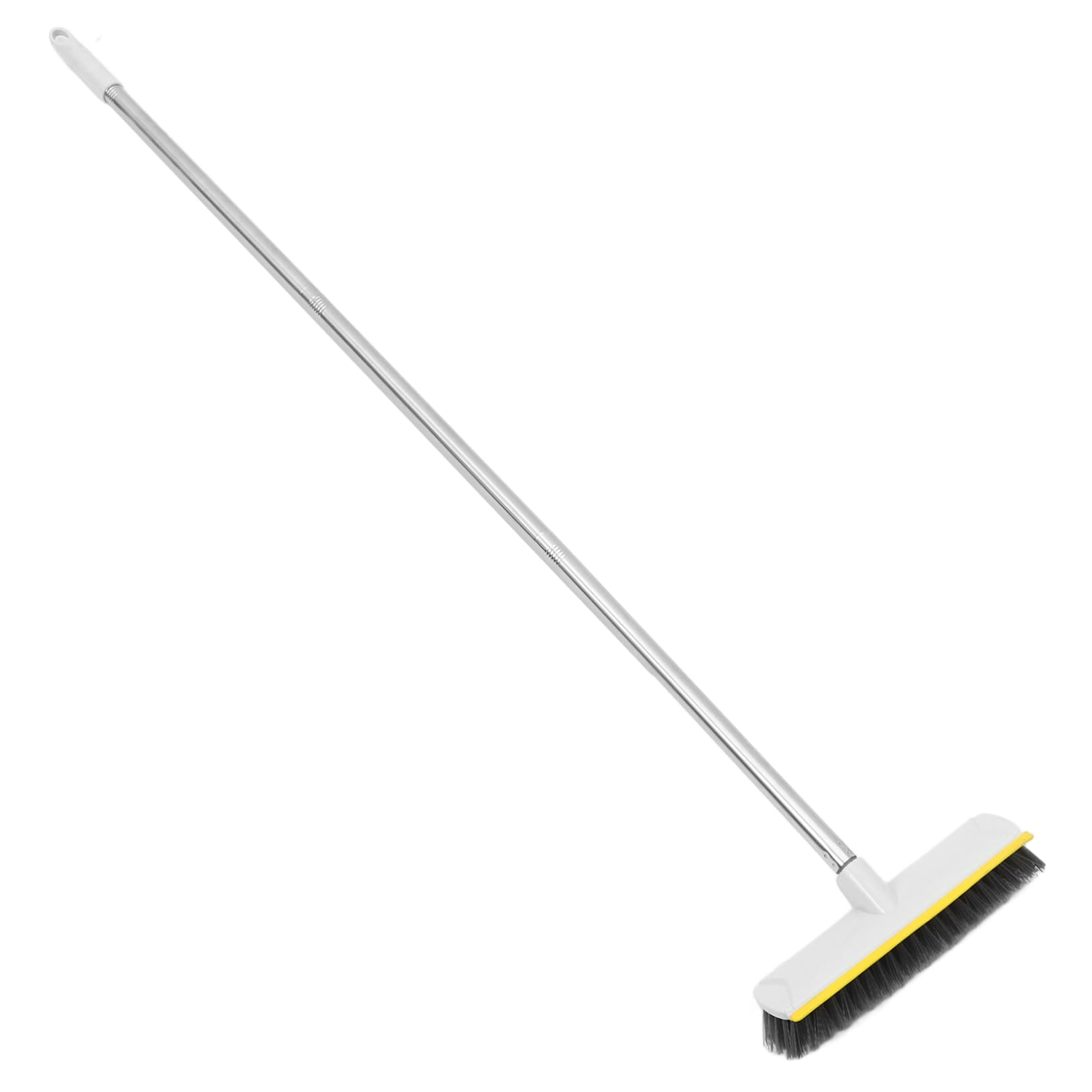 COSMEVIVI Broom Stick Long Handle Broom for Indoor Outdoor Cleaning Stiff Bristle Scrubbing Brush