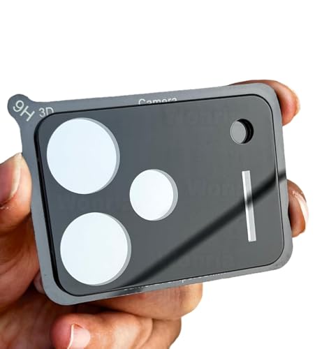 Image of Pack 1- Back Camera Glass Protector for Realme P4 Pro 5G [3D Premium] Camera Lens Protector (Black)