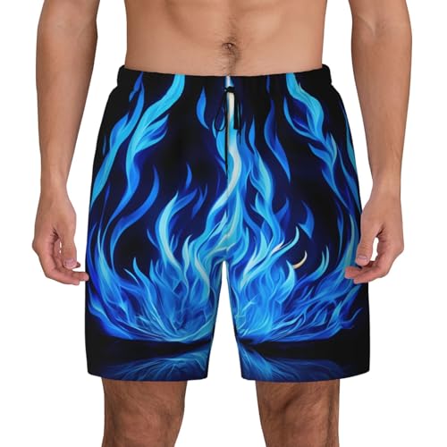 Short de plage indigo homme style décontracté pour vacances d'été