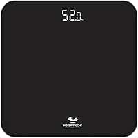 Balança Corporal Digital De Banheiro Ônix 180kg - Relaxmedic