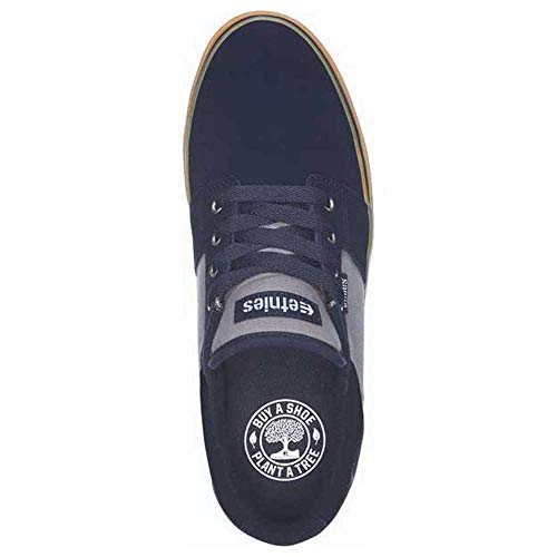 Image of Etnies Barge LS - Classic Skate Look, Slim Vulcanized Silhoutte, Hefty Armored Collar, Reinforced Vulc