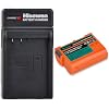 EN-EL15C Battery 1 Pack and LED Charger for Nikon Z5, Z6, Z6 II, Z7, Z7II, Z8, D780, D850, D7500, D500, D600, D610, D750, D800, D810, D7100, D7200 Cameras.