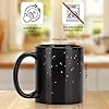 Antner Heat Changing Solar System Coffee Mug 12oz Magic Heat Sensitive Color Changing Ceramic Cup, Hand Wash Only, Astronomy Gifts for Men Women