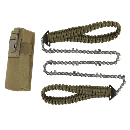 Urby Pocket Survival Hand Chainsaw with Paracord Handle