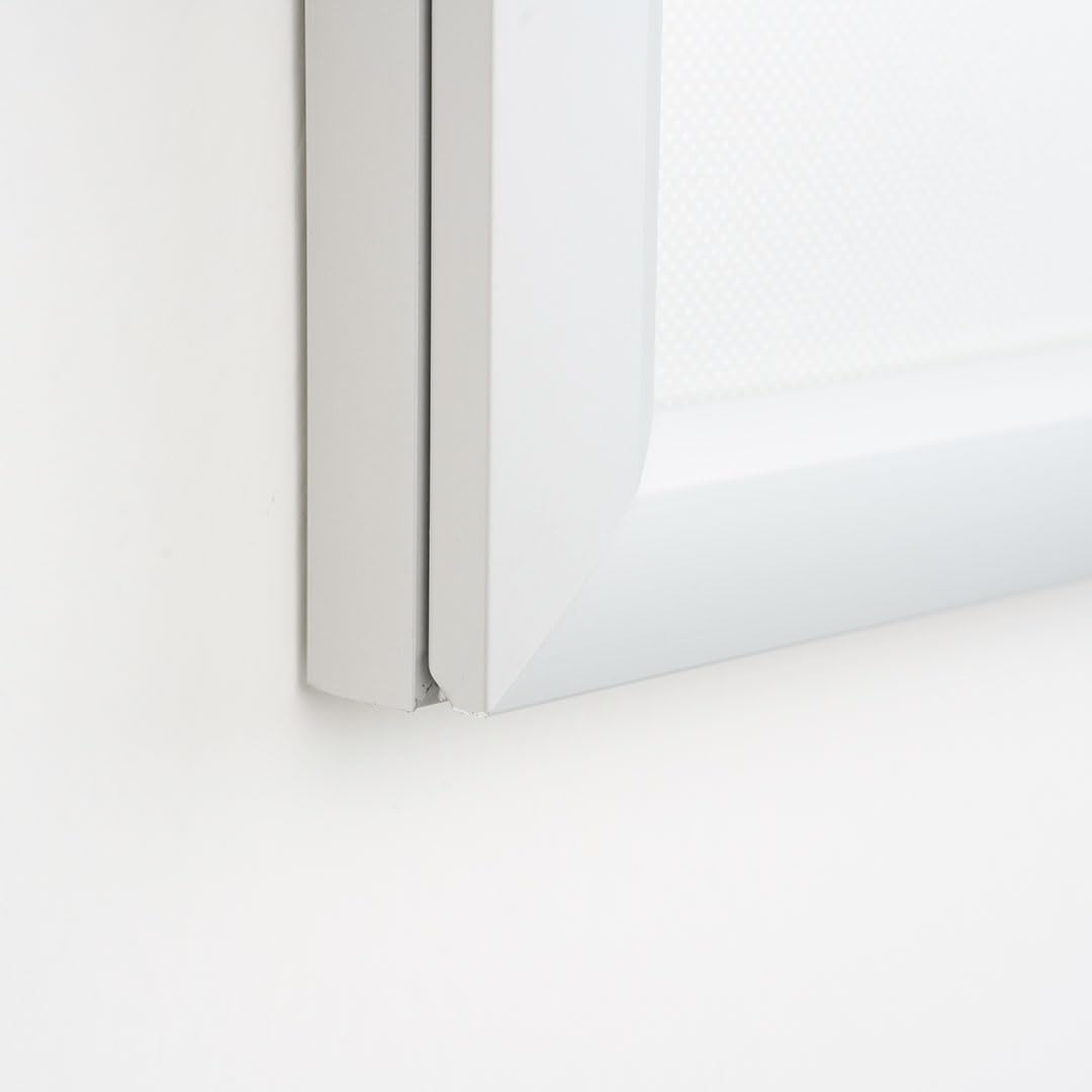 Danieli Store - Marco a Presión LED Retroiluminado para Pósters. Pantalla LED Publicitaria de Aluminio, Ideal para Escaparates, Tiendas, Agencia Inmobiliaria. Letrero Luminoso LED. (59,4 x 84,1)