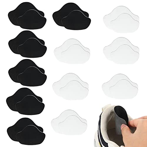 Schuh Fersen Reparatur Patch, KANOSON 12 Paar Fersenpolster Fersenschutz Fersenhalter für Schuhe, Selbstklebend Sneaker Fersen Reparatur
