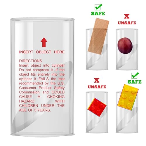 Image of Performore Choking Poster Magnetic Back with Choke Tester Included for Infants, Children, Adults, and Pregnant Women